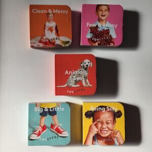 Lovevery Mini Kids Children's Board Book Set